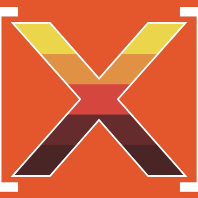 Logo of the Multiply Church podcast featuring a stylized letter "X" in gradient colors on an orange background, representing the theme of disciple-making and church planting.